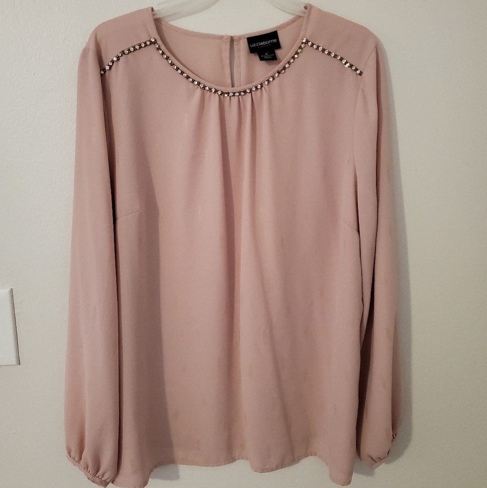 Liz claiborne career blouse